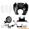 Harley Softail Low Rider S Front Fairing w/ LED Headlight Mounts (2018-2023)