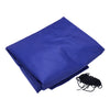 420D Blue Trailer Flat Tarpaulin Cover with Rubber Rope Straps