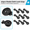 Shade Cloth 50PCS Heavy Duty Windproof Awning Clamp Grip