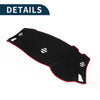 Nissan Elgrand E52 (2010-2024) Black Red 1 Set Dashboard Cover Mat