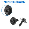 Toyota Avalon 25 Pcs Fender Liner Splash Shield Bumper Cover Screws