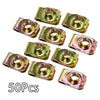 Motorcycle Panels 50x M8 Thread Spire Speed Clip U Nut Fasteners
