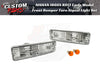 Nissan 180SX RS13 2 x Crystal Front Bumper Turn Signal Light Set /