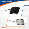 BMW 5-Series Black Sapphire Rear Tow Hook Cover