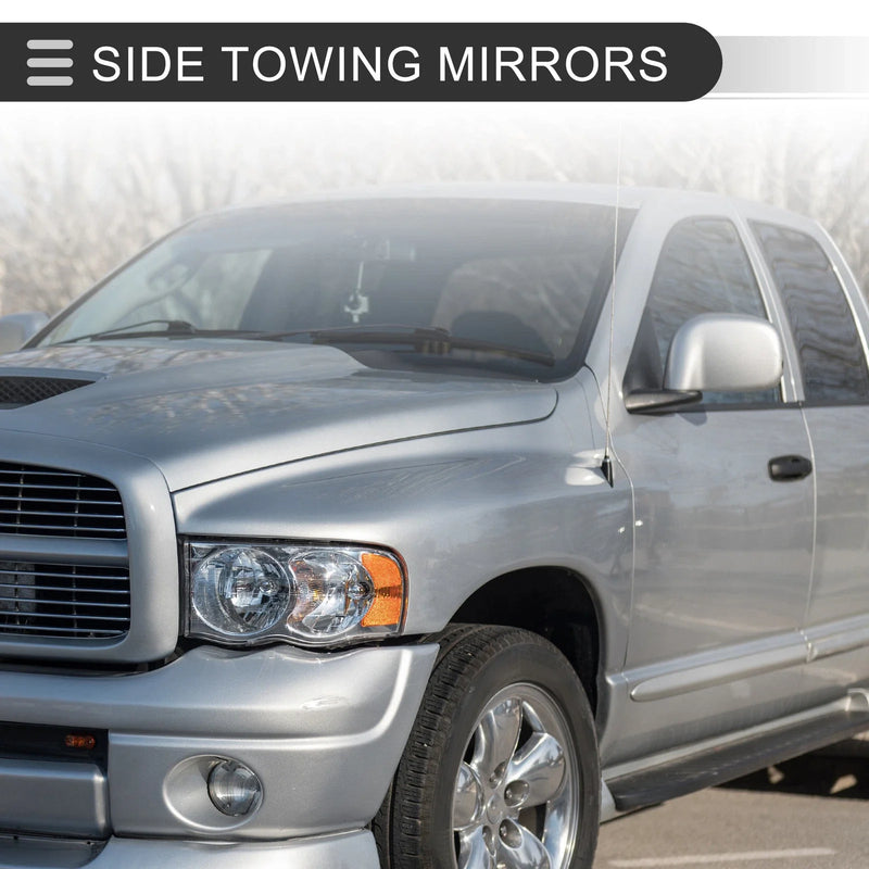 Dodge Ram 1500 2002-2008 with Turn Signal Light - 1 Pair Tow Mirrors