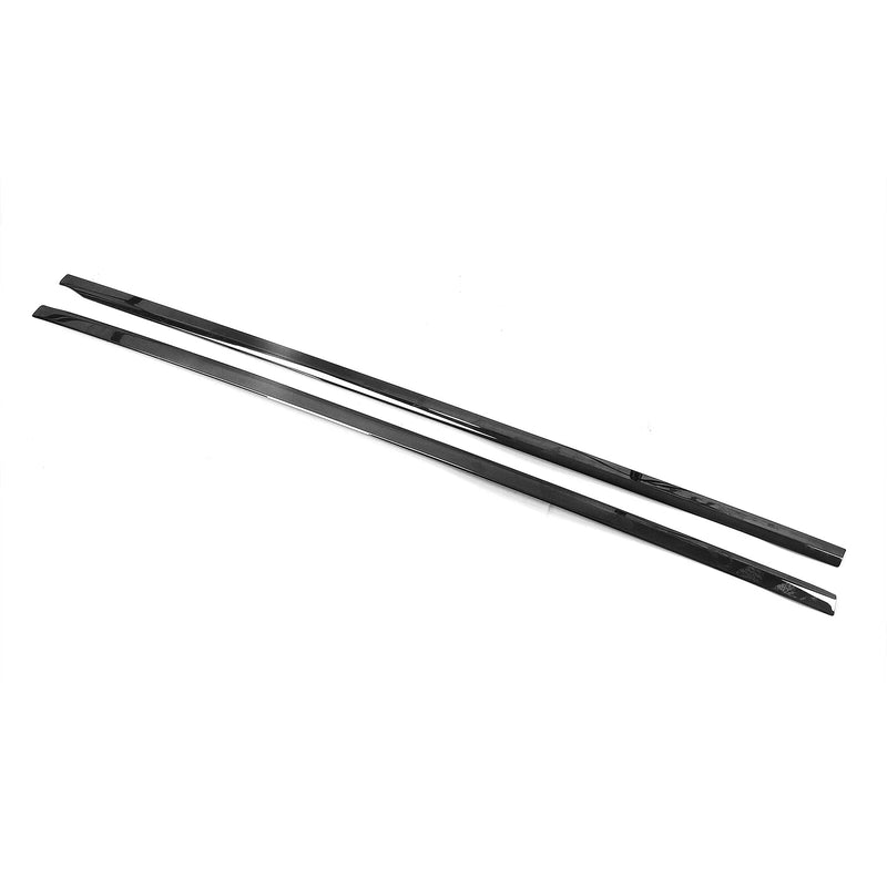 Benz GLE Class 8 x Titanium Black Window Strip Moulding (2020-2022)
