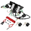 Yamaha Outboard 12V Dual Engine Key Switch Panel
