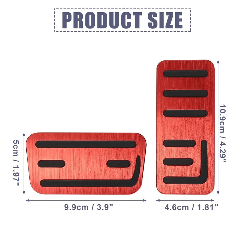 Honda Fit Foot Pedal Brake Gas Pedal Pad Kit 2 x Non-Slip Covers (2021)