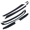 Honda Civic Carbon Fiber Bumper Sticker Grille Decal (2016)