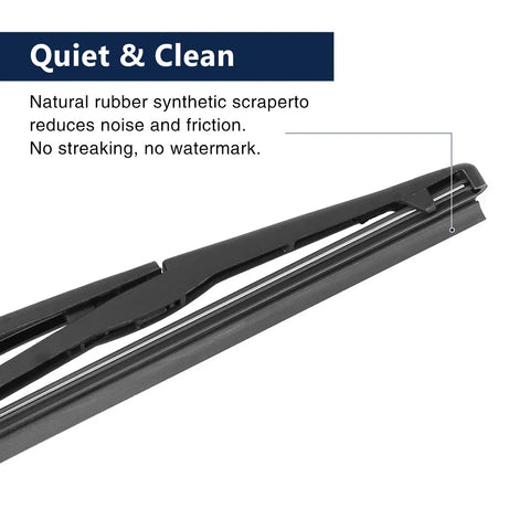 Chevrolet TrailBlazer 345mm Rear Windshield Wiper Arm Set (2006-2009)