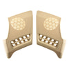 Mercedes W210 Speaker Cover 2 x Beige Plastic Left & Right (1995–2003)