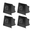 Mercedes ML GL R W164 W251 X164 4x Driver Window Switch Repair Button Cap