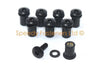 Suzuki GSX-R 750 1100 GSXR 8x Black Aluminium Wind Shield Screen Bolts