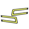 Universal Car Fog Lamp White COB DRL LED Daytime Running Lights