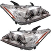 Halogen Headlight Set LH RH For 2010-11 Lexus ES350 with