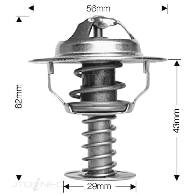 Toyota 4Runner Hilux Surf V6 3.4L 5VZ-FE Dayco Thermostat (1995-2002)
