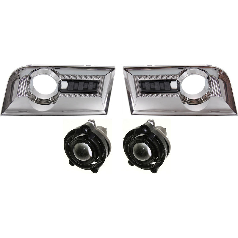 Fog Light Kit For 2010-2015 GMC Terrain Front with Fog