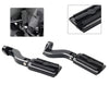 Harley Touring Electra Glide Black Rear Passenger Pedal Mounts (93-24)