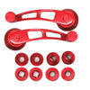 Door Window Regulator Red Hand Crank Swivel Handle (Fits Various Models)