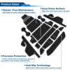 Ford Ranger 19 Pcs PVC Non-Slip Mat (2023-2025)