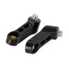 Motorcycle Right Hand Thread M10 x 1.5mm Plastic Extension Mirror