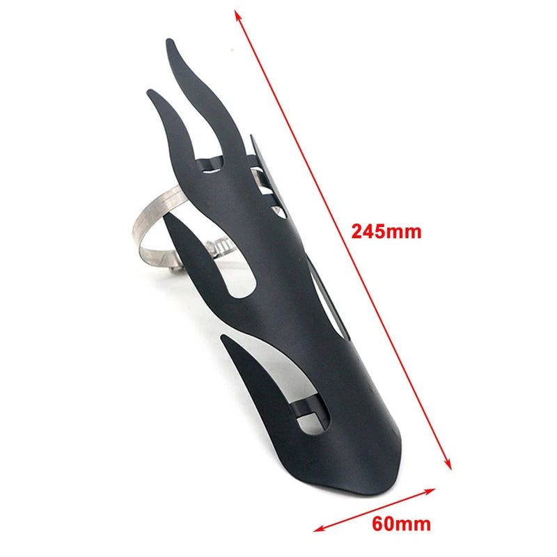 Motorcycle Chrome Muffler Pipe Heat Shield Cover