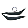 Toyota Corolla Gloss Black Headlight Eyelid Covers (2011-2013)