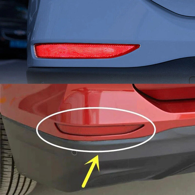 Chevrolet Equinox Red Rear Bumper Reflector Light Lens (2018-2020)