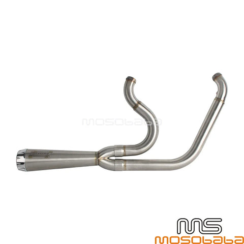 Harley Dyna Super Glide Custom FXDC 2-Into-1 Exhaust System (2006-2017)