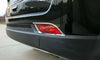 Jeep Compass Chrome Triple Rear Fog Light Cover Trim (2017-2021)