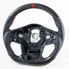 Toyota Supra A90 Flat Bottom Carbon Leather Steering Wheel (2019-2021)