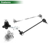Chevrolet Equinox 4 Pcs Front Sway Bar Link Ball Joint Suspension Kit