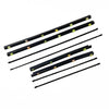 Weatherstrip Door Belt L+R Set 8 Fits Toyota Corolla KE30 TE31 Sedan 1974-79 D01