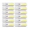 Various Models 12 x T10 194 W5W COB 2835 SMD LED Car License Light Bulbs