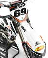 KTM SX 125 150 250 Custom Graphics Kit Stickers (2011-2012)