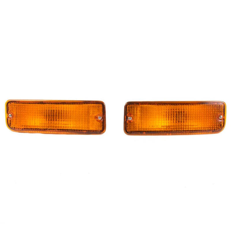 Pair Bumper Light Indicator Lamp Fits Toyota Hilux LN85 LN106 Pickup 1989-95 D05