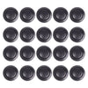 Black Plastic Car Make Model Ceiling Fixing 20 Buckle Pins