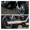 Bikes Universal Motorcycle Slider Falling Crash Protector Pad Blue
