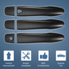Nissan Rogue (2014-2019) Matte Black Automotive Door Handle Cover Trim