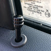 2 x Black Car Interior Door Lock Knob Pull Pins Covers