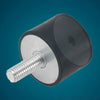 Machinery Rubber Mounts Isolator Bobbins