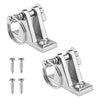 Bimini Top Marine Grade Stainless Steel Hinge / 2 x / Removable Pin