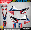 Honda CRF 110 (2013-2018) FLUID STYLE Stickers Custom Graphics Full Kit