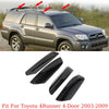 Toyota 4Runner Roof Rack Bar Rail End Cover Shell Cap 4pcs (2003–2009)