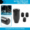 Car - Black Real Carbon Fiber Universal Gear Shift Knob