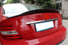 Mercedes C-Class W204 Sedan Rear R Style Spoiler Wing (2008-2014)
