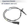 Chevrolet Equinox ABS Wheel Speed Sensor 1 x Front Left (2010 - 2017)