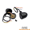 Harley Dyna Softail Sportster Black LED Turn Signal Light (2004-2023)