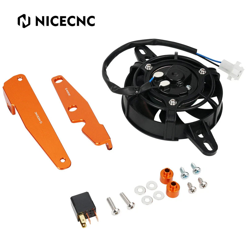 KTM 125 150 250 300 350 450 500 XCW EXC Cooling Fan Kit (2017-2023)