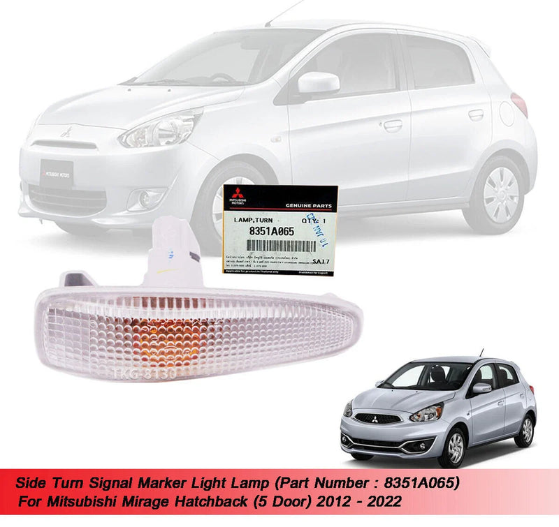 Mitsubishi Mirage Hatchback Turn Signal Light (2012-2022)